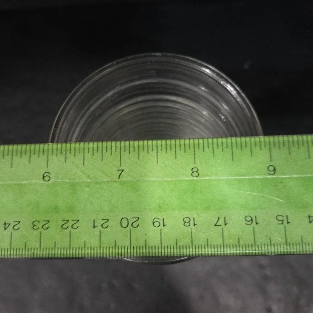 Anchor‎ Hocking Clear Iced Tea Glass, Ribbed Designed Tumbler, Vintage Drinkware